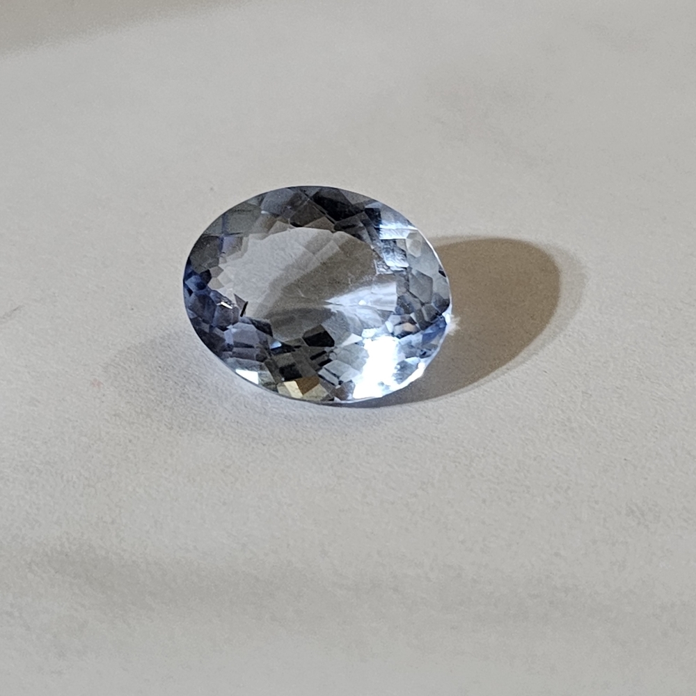 Pale Blue Oval Certified Pariba Tourmaline 9.80 Carats! 🩵 - Picture 3 of 5